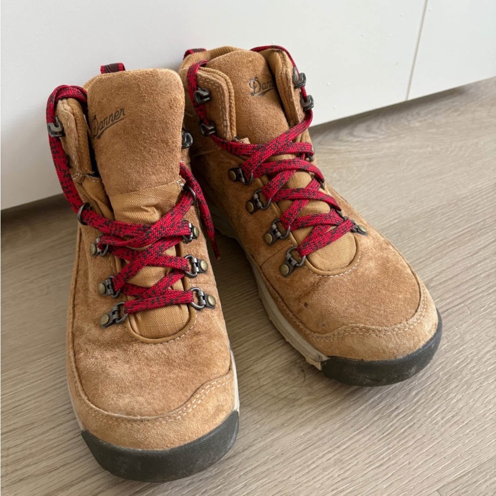 Danner Brown Boots with Black Accents - Picture 3 of 5